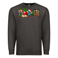Smoke christmas teacher Premium Sweatshirt - NancyCooperArtShop