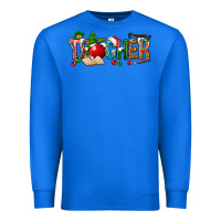 True Royal christmas teacher Premium Sweatshirt - NancyCooperArtShop