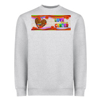 Heather Grey love has no gender mug 11 oz Heavyweight Sweatshirt - HRA Design Shop