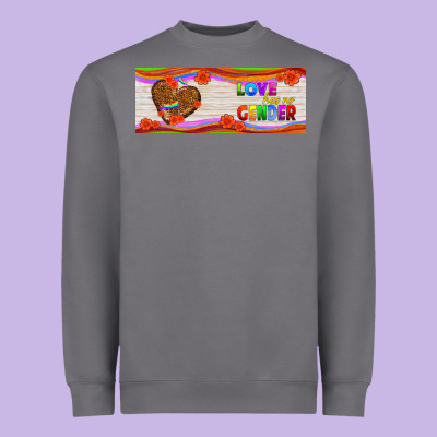 Love Has No Gender Mug 11 Oz Heavyweight Sweatshirt Designed By Hra Design Shop