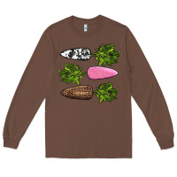 Chestnut easter carrots Long Sleeve Tee - AdoDesignShop