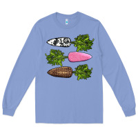 Colony Blue easter carrots Long Sleeve Tee - AdoDesignShop