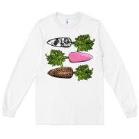 White easter carrots Long Sleeve Tee - AdoDesignShop
