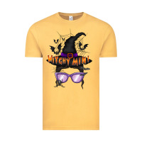 Vintage Mustard witchy mini Vintage Tee - RacoonDesign