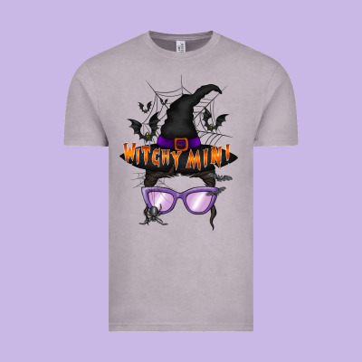 Witchy Mini Vintage Tee Designed By Racoondesign