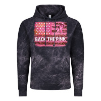 Cloud Black Back The Pink American Flag Vintage Hoodie - texasbilliewilder
