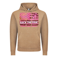 Vintage Coffee Back The Pink American Flag Vintage Hoodie - texasbilliewilder