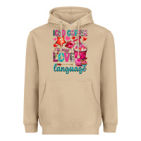 Mushroom iced coffee is my love language Heavyweight Hoodie - NancyCooperArtShop