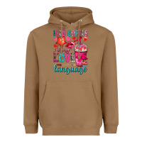 Toasted Coconut iced coffee is my love language Heavyweight Hoodie - NancyCooperArtShop