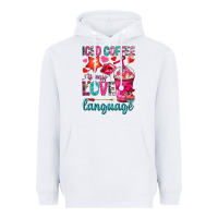 White iced coffee is my love language Heavyweight Hoodie - NancyCooperArtShop