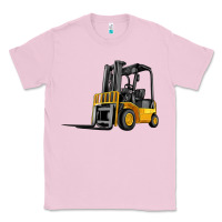 Bubblegum Pink forklift Classic Tee - Artiststas