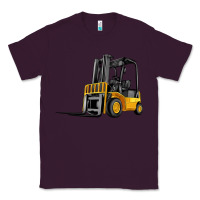 Plum forklift Classic Tee - Artiststas
