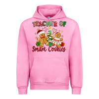 Fuchsia Pink Teacher of smart cookies Urban Hoodie - texasbilliewilder