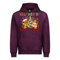 Mauve Wine Teacher of smart cookies Urban Hoodie - texasbilliewilder