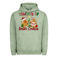 Pigment Oil Green Teacher of smart cookies Urban Hoodie - texasbilliewilder