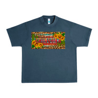 Midnight Navy Chingona license plate Urban Heavy Tee - HRA Design Shop