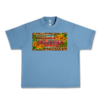 Pebble Blue Chingona license plate Urban Heavy Tee - HRA Design Shop