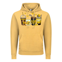Vintage Mustard ice hockey coffee cups Vintage Hoodie - Zillion Design Studio