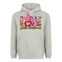 Moon Dust love pink christmas gnome Heavyweight Hoodie - NancyCooperArtShop