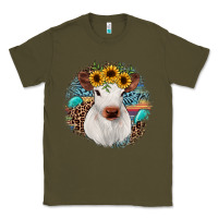 Army Green western calf Classic Tee - JahusDesignShop