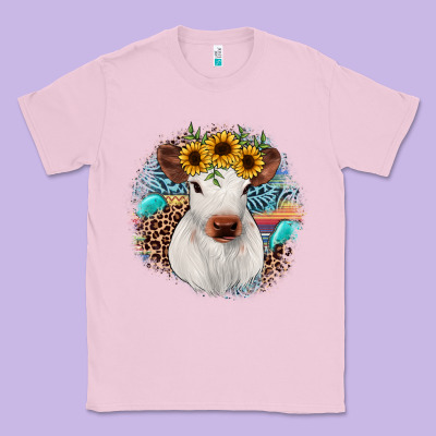 Western Calf Classic Tee Designed By Jahusdesignshop