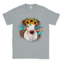 Heather Grey western calf Classic Tee - JahusDesignShop