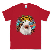Red western calf Classic Tee - JahusDesignShop