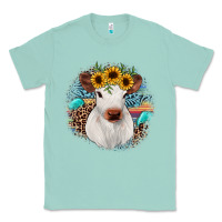Seafoam western calf Classic Tee - JahusDesignShop