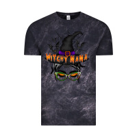 Cloud Black witchy nana Vintage Tee - RacoonDesign