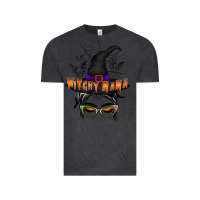 Vintage Black witchy nana Vintage Tee - RacoonDesign
