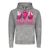 Cloud Rock Boo Scare Away Breast Cancer Vintage Hoodie - texasbilliewilder