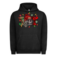 Pigment Black Christmas Joy skeleton Urban Hoodie - NancyCooperArtShop