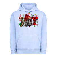 Pigment Grape Ice Christmas Joy skeleton Urban Hoodie - NancyCooperArtShop