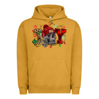 Pigment Peanut Butter Christmas Joy skeleton Urban Hoodie - NancyCooperArtShop