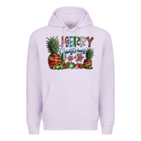 Lilac Merry Christmas Premium Hoodie - SublimationCraftShop