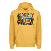 Mustard Merry Christmas Premium Hoodie - SublimationCraftShop