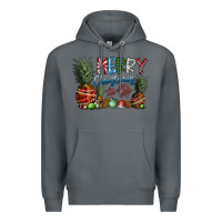 Rock Merry Christmas Premium Hoodie - SublimationCraftShop