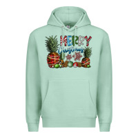 Seafoam Merry Christmas Premium Hoodie - SublimationCraftShop
