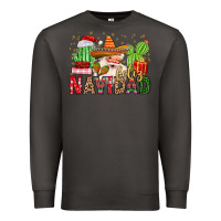 Smoke feliz navidad santa Premium Sweatshirt - MaliasSmallBusiness