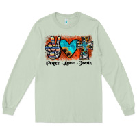Matcha peace love jesus Long Sleeve Tee - JahusDesignShop
