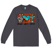 Smoke peace love jesus Long Sleeve Tee - JahusDesignShop