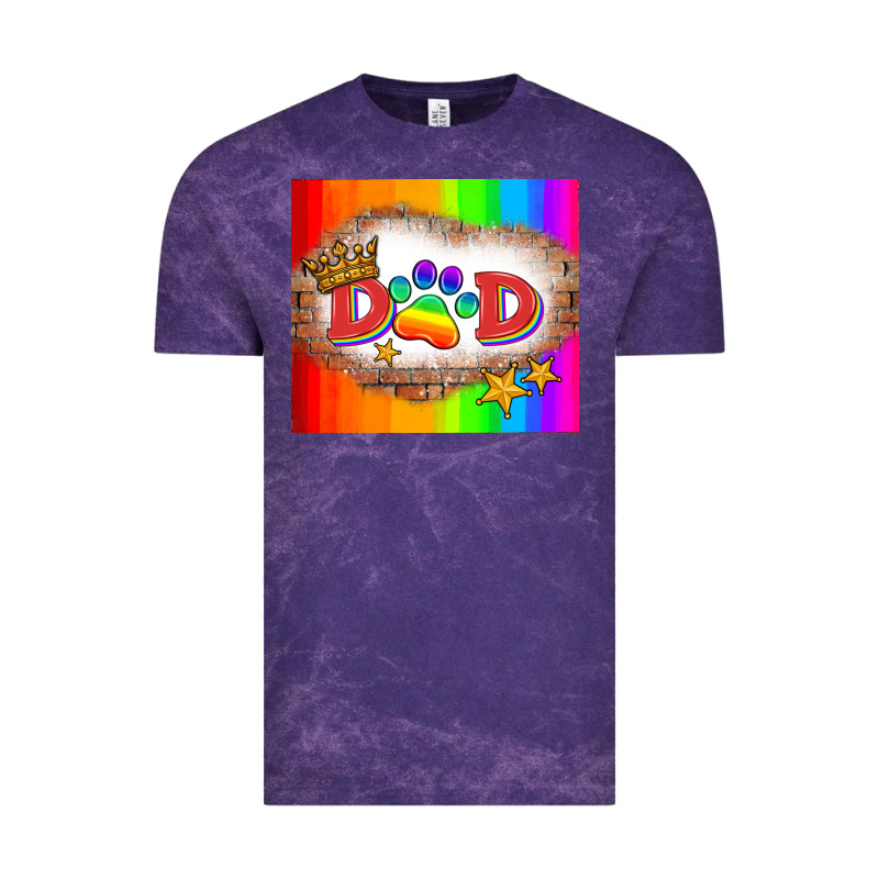 Lgbtq Dad And Paw Vintage Tee by HRA Design Shop | Teevron
