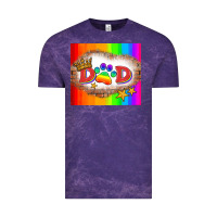 Cloud Purple lgbtq dad and paw Vintage Tee - HRA Design Shop