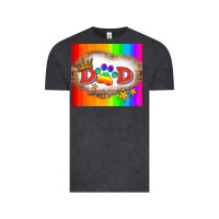 Vintage Black lgbtq dad and paw Vintage Tee - HRA Design Shop