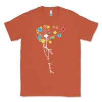 Copper Dandelion Autism Puzzle Be Kind Classic Tee - CowhideDigitalArt