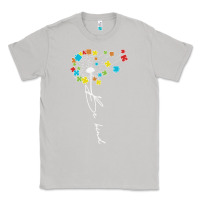 Moon Dust Dandelion Autism Puzzle Be Kind Classic Tee - CowhideDigitalArt