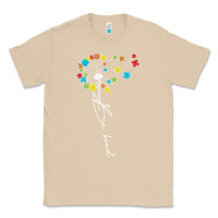 Mushroom Dandelion Autism Puzzle Be Kind Classic Tee - CowhideDigitalArt