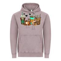 Vintage Zinc skeleton coffee cups Vintage Hoodie - Zillion Design Studio