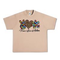 Burro peace love autism1 Urban Heavy Tee - CowhideDigitalArt