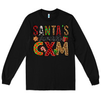 Black santa's favorite cxm Long Sleeve Tee - Jasminsmagicworld